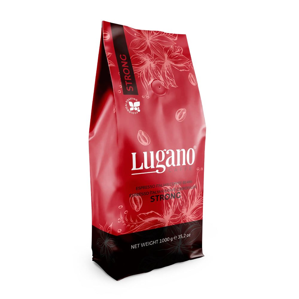 Lugano Caffe - Whole Beans - Strong - 1 kg