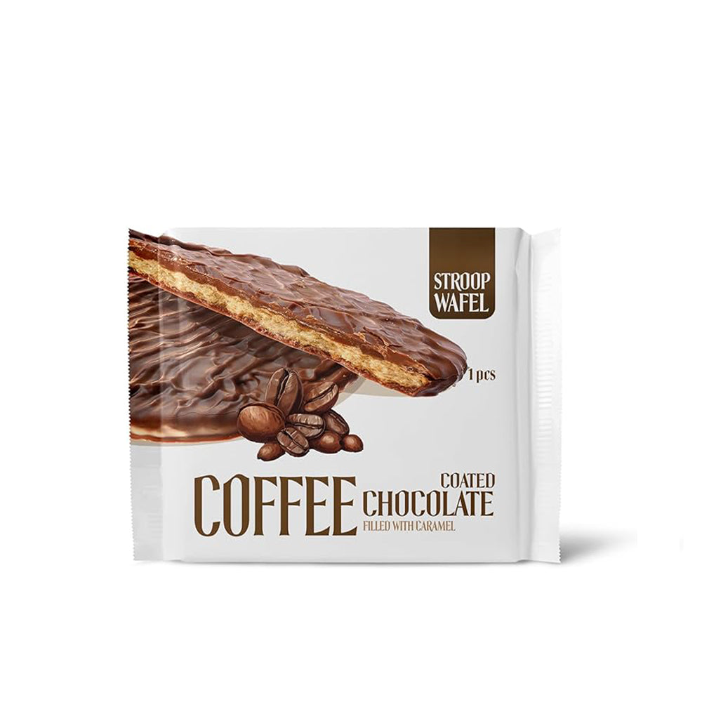 Stroopwafel - Coffee Chocolate Coated - 41g