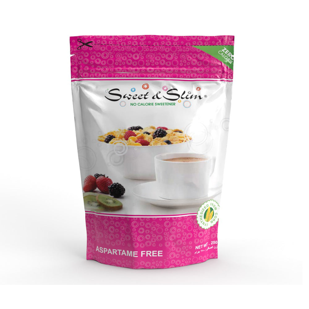 Sweet & Slim - Crystal Sweetener Aspartame Free - 250 g