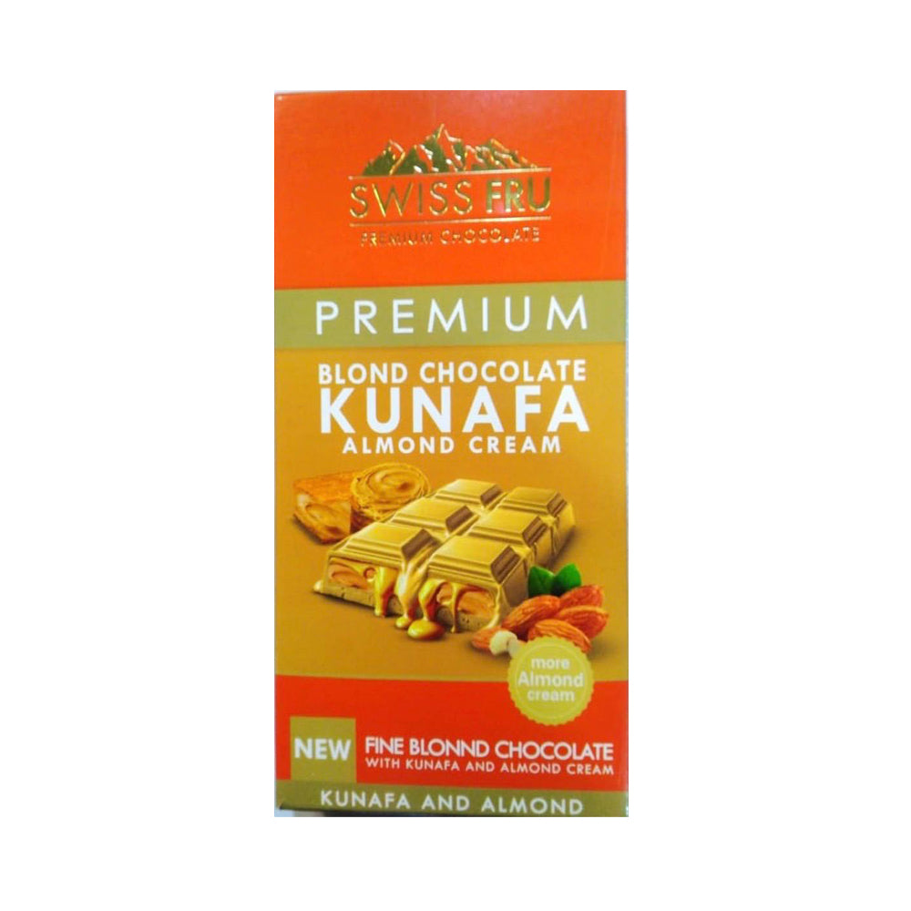 Swiss Fru - Dubai Chocolate Blond Chocolate Kunafa Almond Cream - 150g