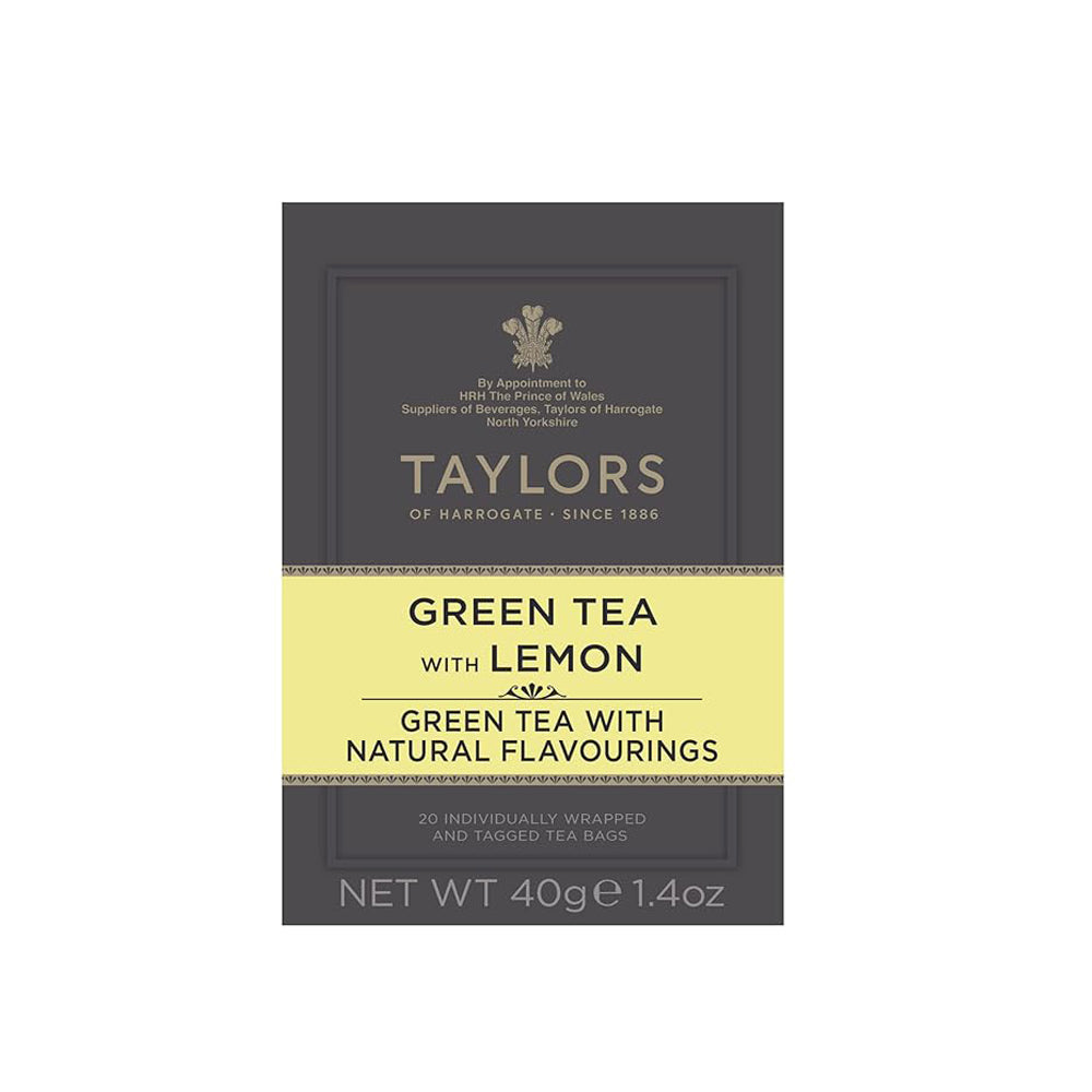 Taylors of Harrogate - Green Tea with Lemon - 20 tb