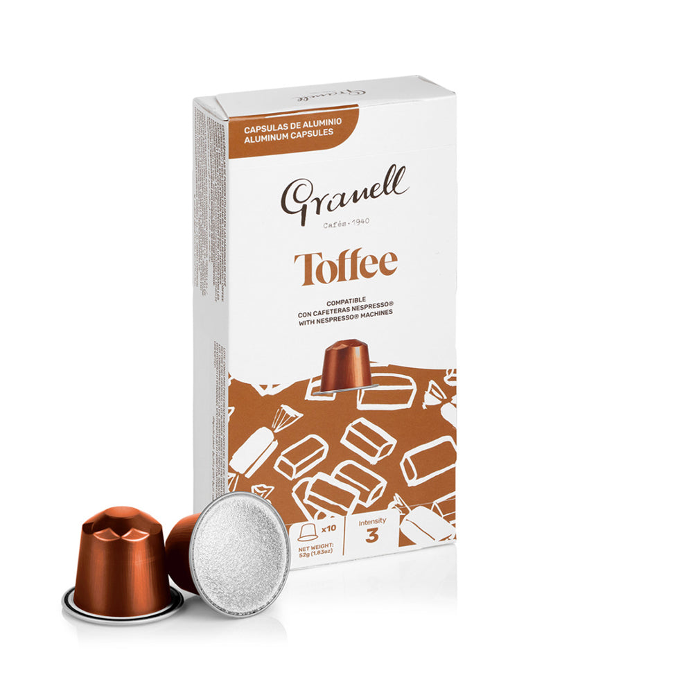 Granell - Nespresso compatible - Toffee - 10 Capsules