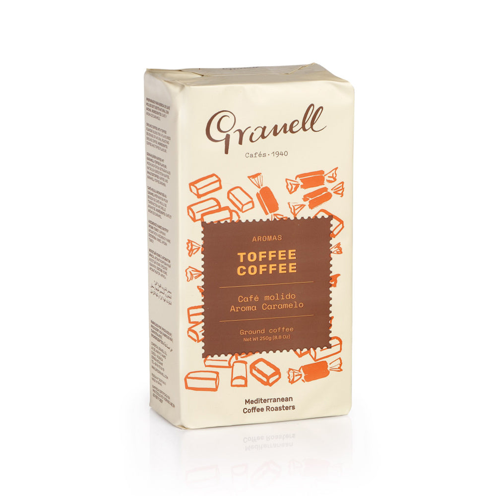 Granell - Espresso Ground Coffee 100% Arabica - Toffee Coffee - 250g