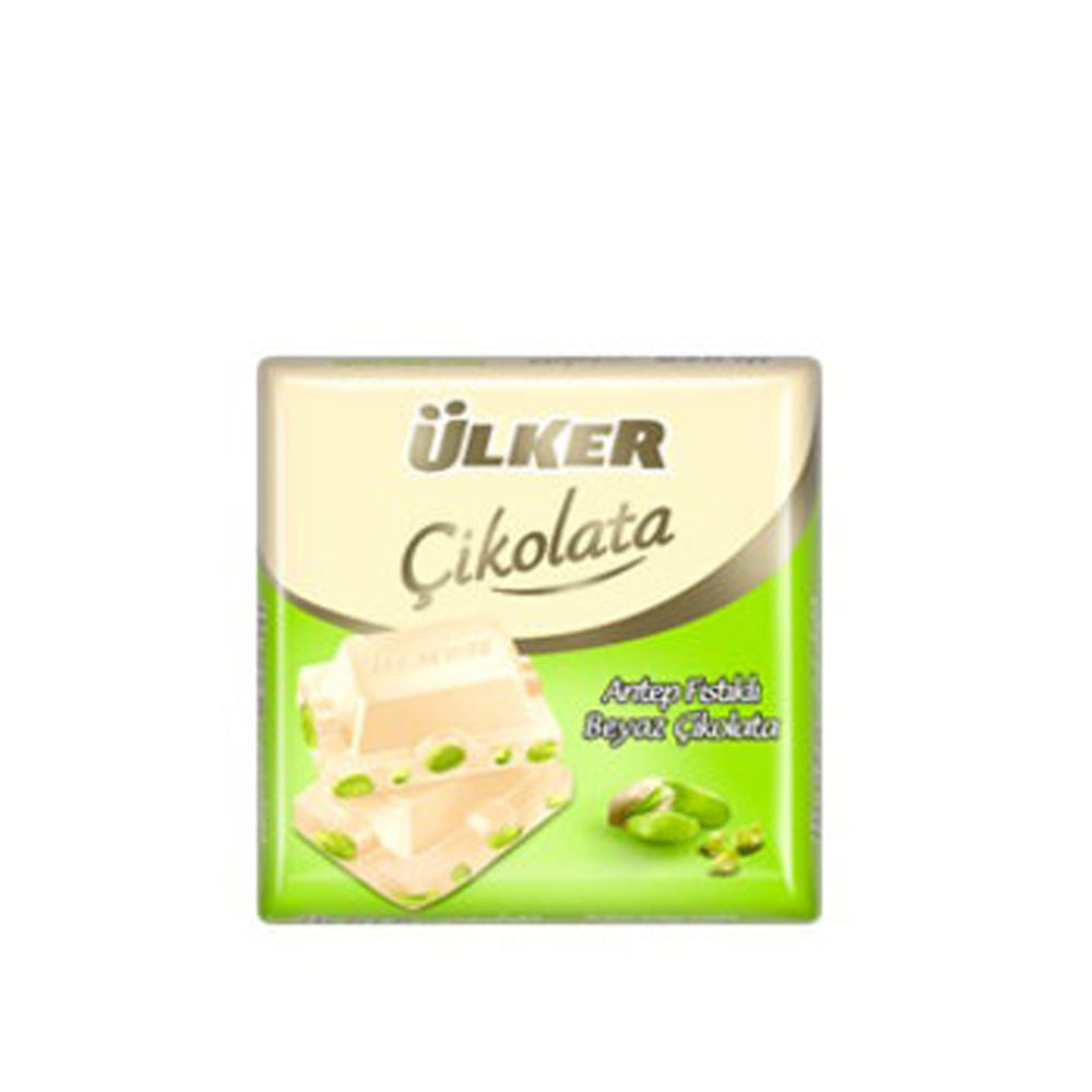 Ülker White Square Chocolate With Pistachio 65g Fengany