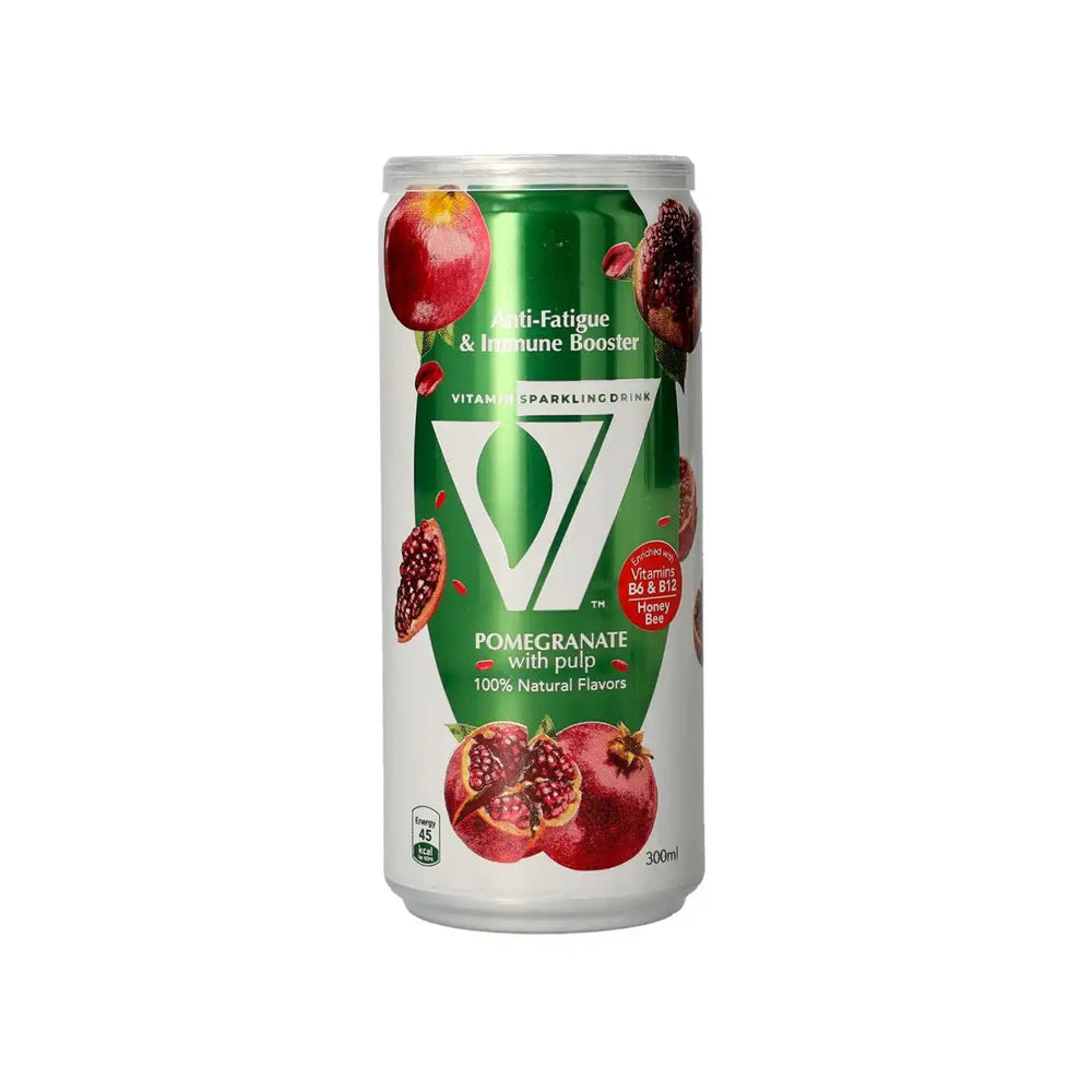 V7 - Vitamin Sparkling Drink with Pomegranate - 300mL