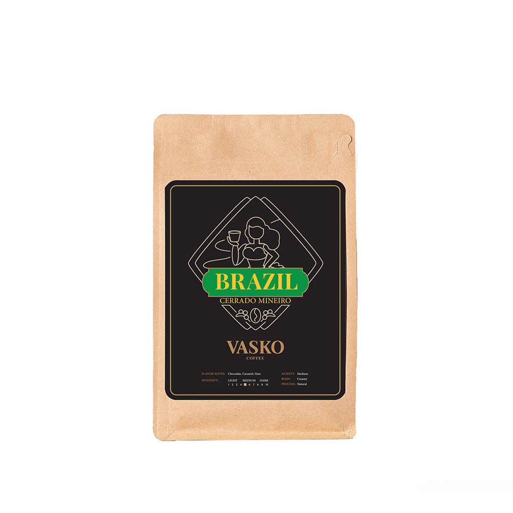 VASKO COFFEE - Whole Beans - Brazil - 250g