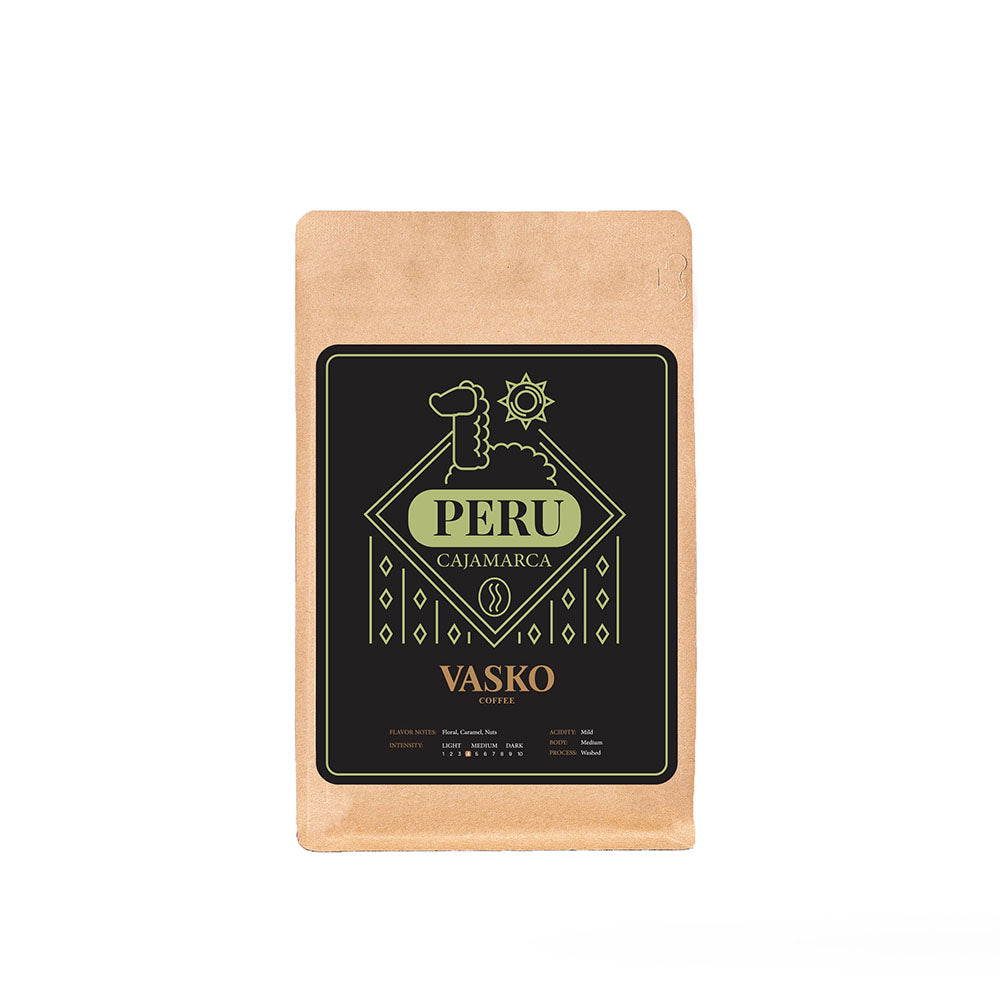 VASKO COFFEE - Whole Beans - PERU - 250g