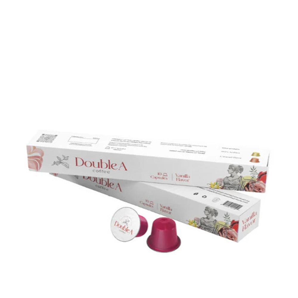 Double A - Nespresso compatible - Vanilla Flavor - 10 Capsules