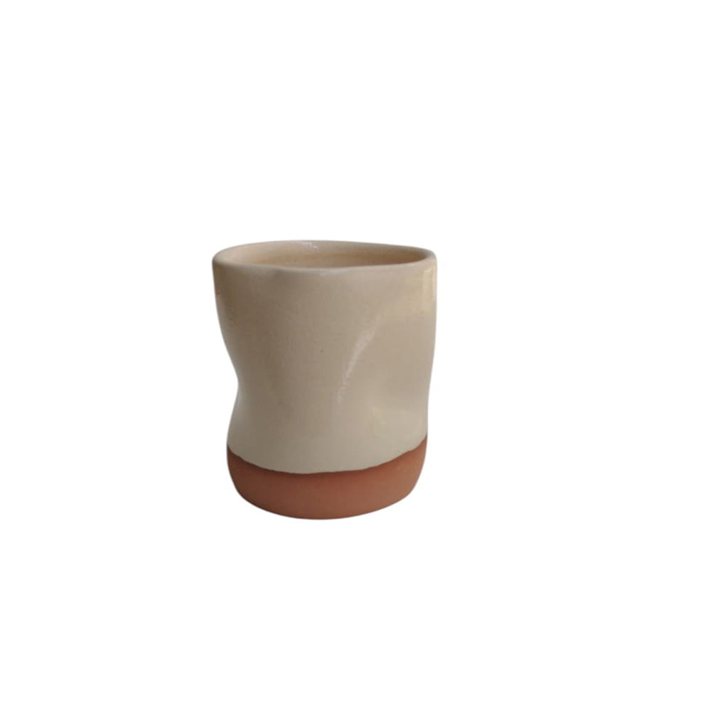 Handmade Pottery Mug - Vanilla - 125ml