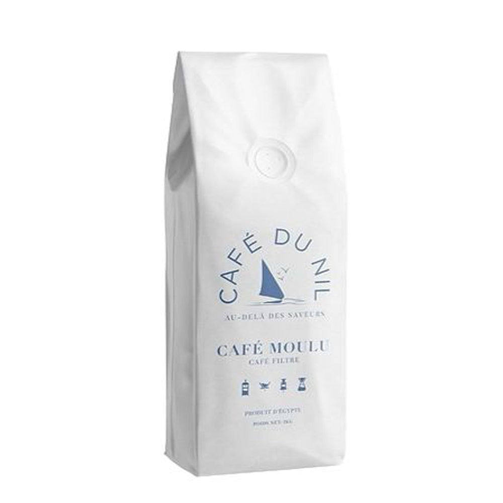 Cafe du Nile - Ground Coffee - Cafe Filtre - 1kg