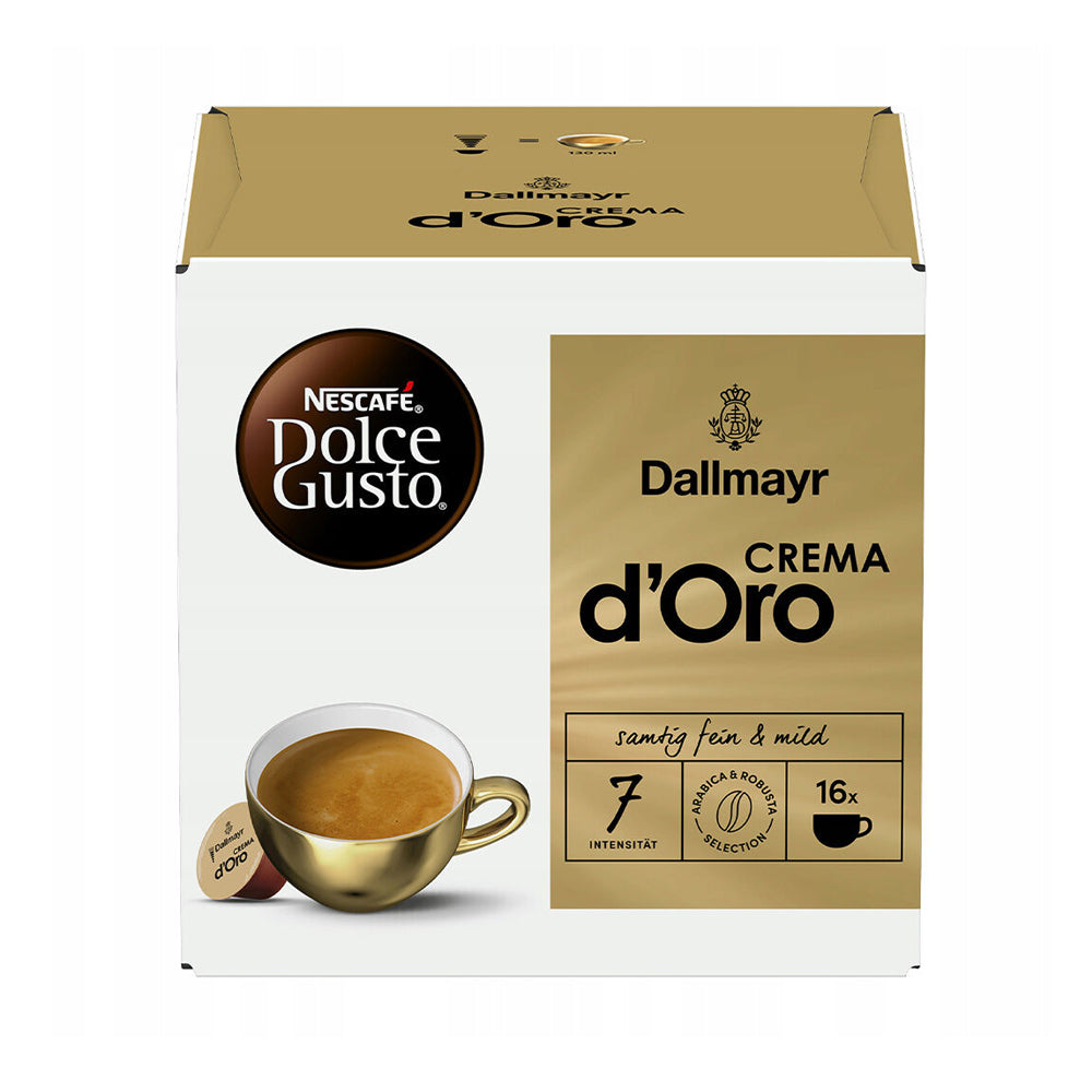 Dallmayr Crema d'Oro Dolce Gusto Compatible pods - 16 capsules