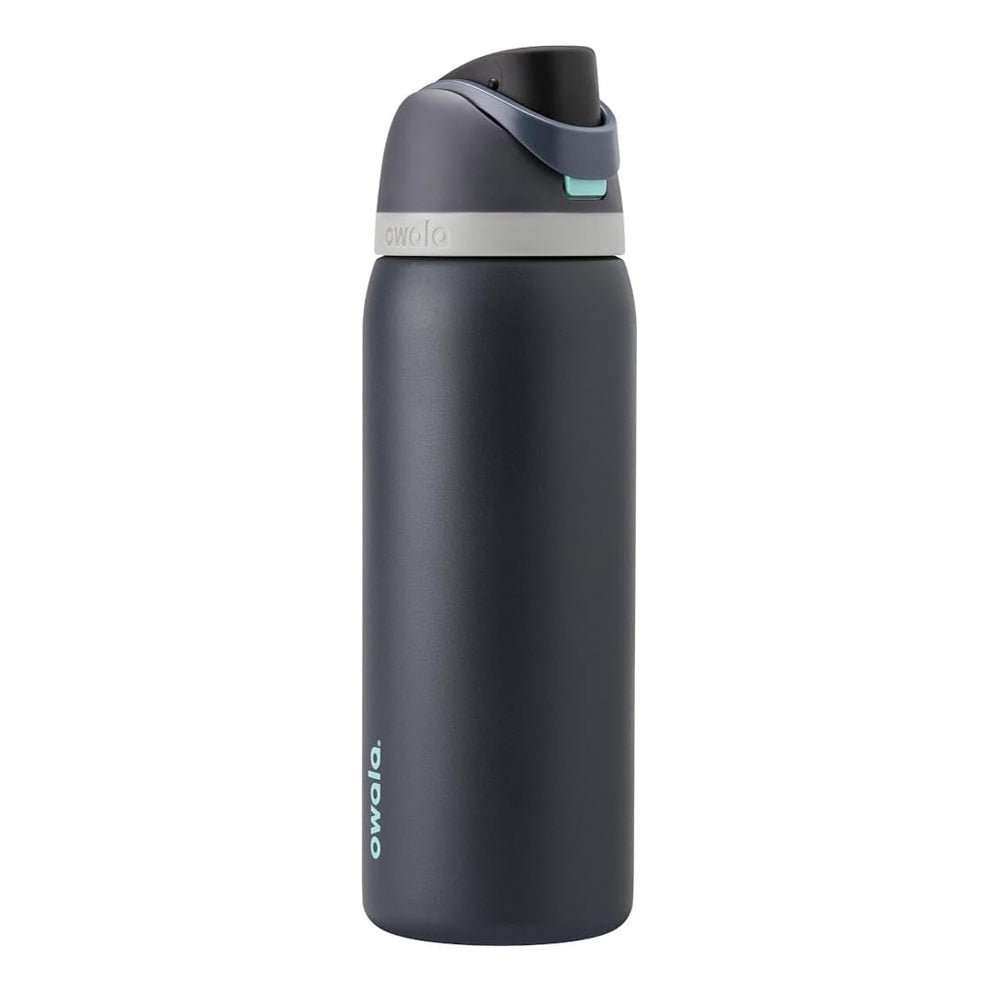 Owala - Stainless Steel Water Bottle with Straw - 24 oz/710 ml - Foggy Tide