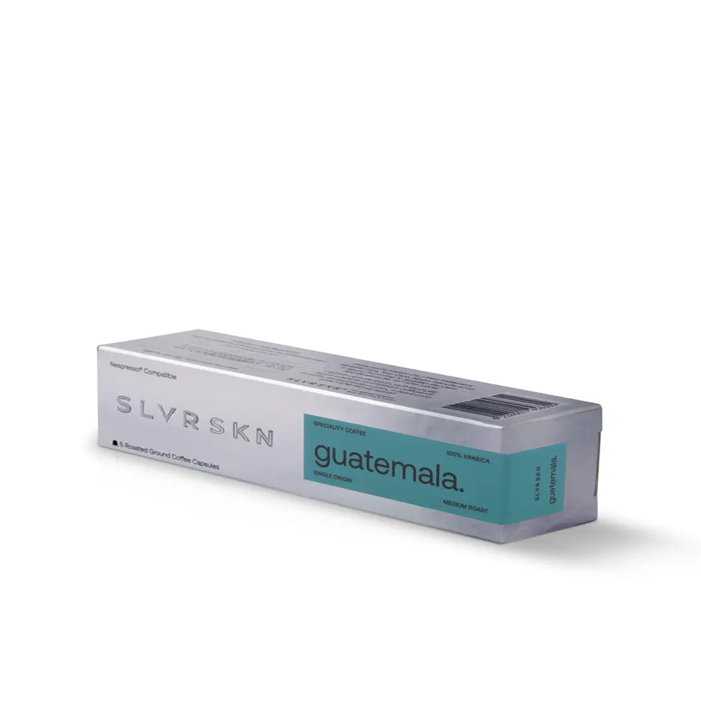 SLVRSKN Specialty Coffee Capsules - Nespresso Compatible - Guatemala - 5 pods