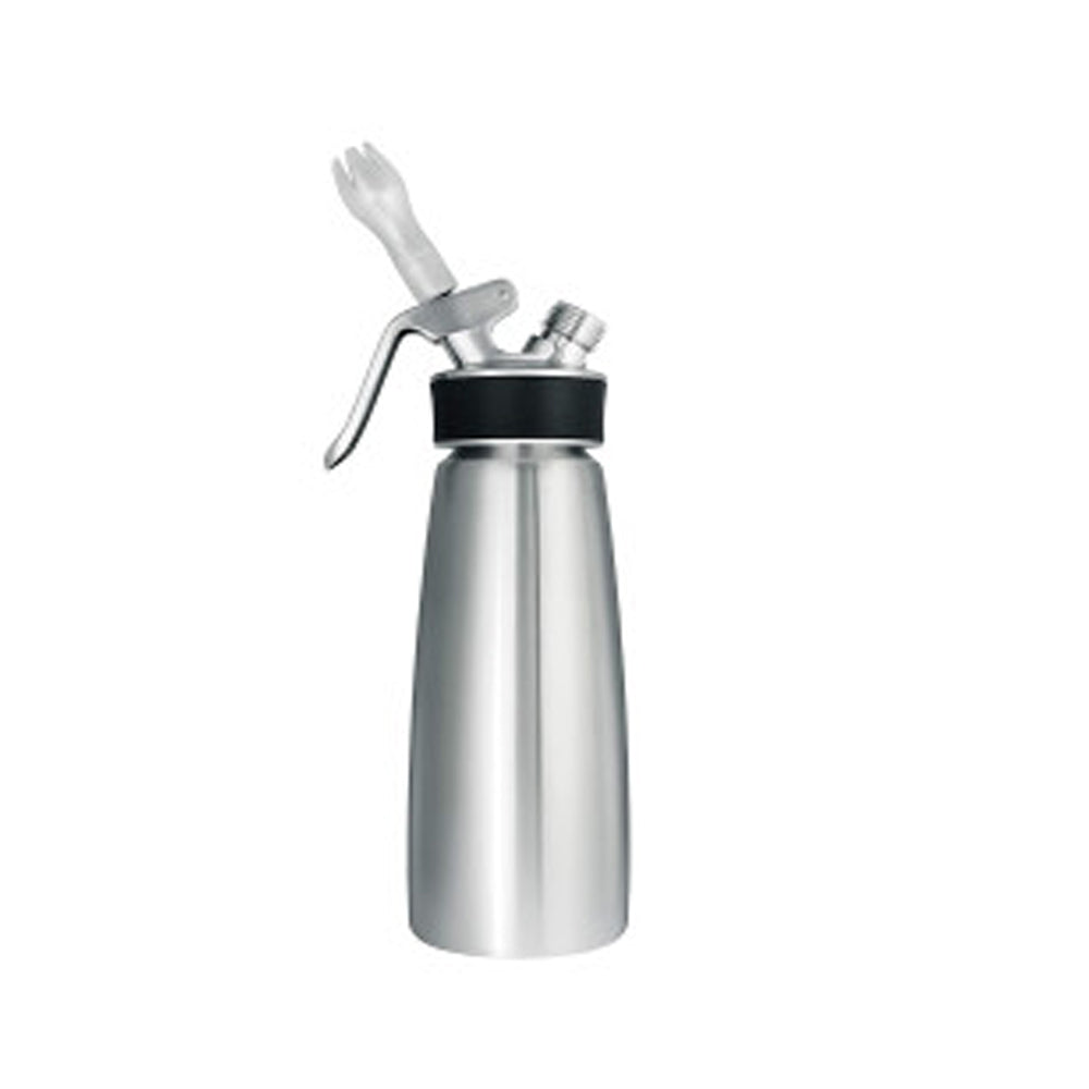 iSi Cream Whipper 0.5 L – Stainless Steel - Black Neck