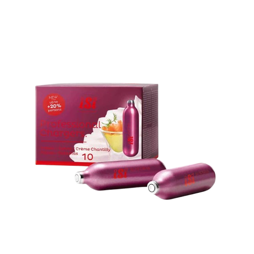 iSi Professional Cream Chargers - 10 N2O Capsules