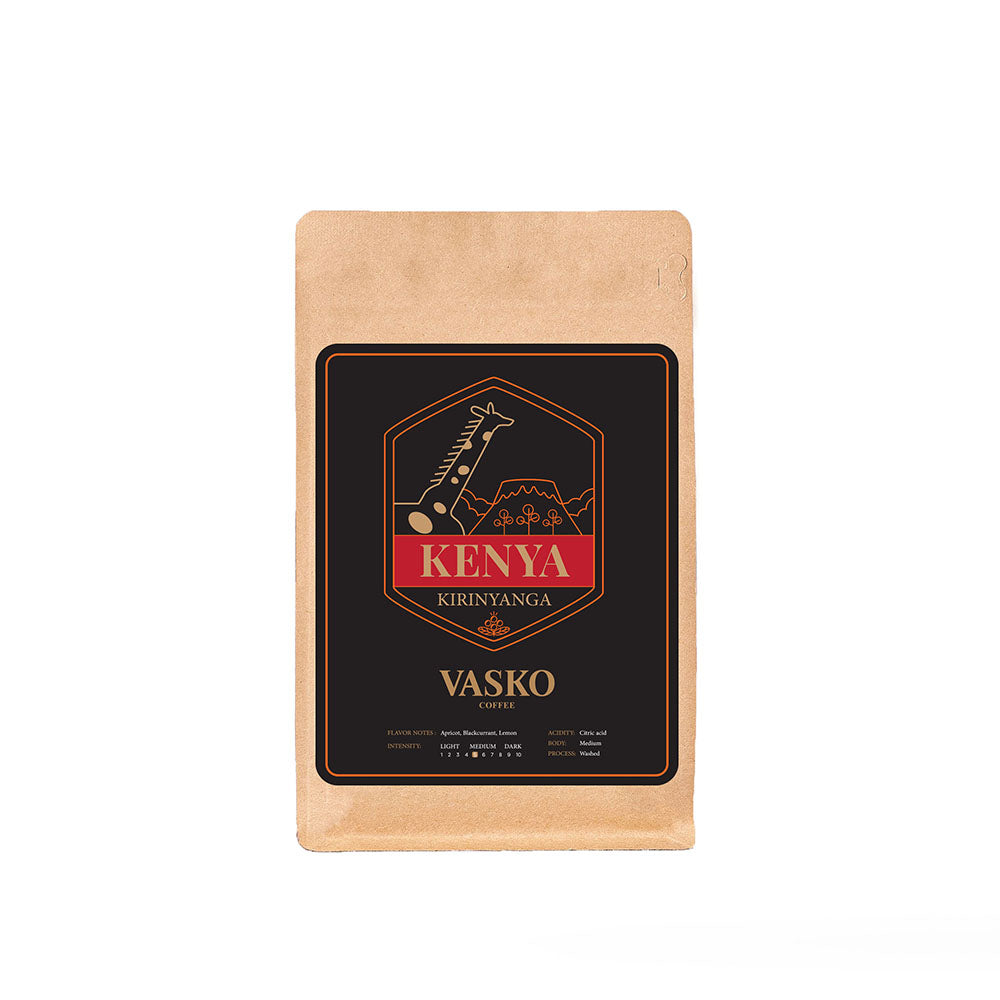 VASKO COFFEE - Whole Beans - Kenya - 250g