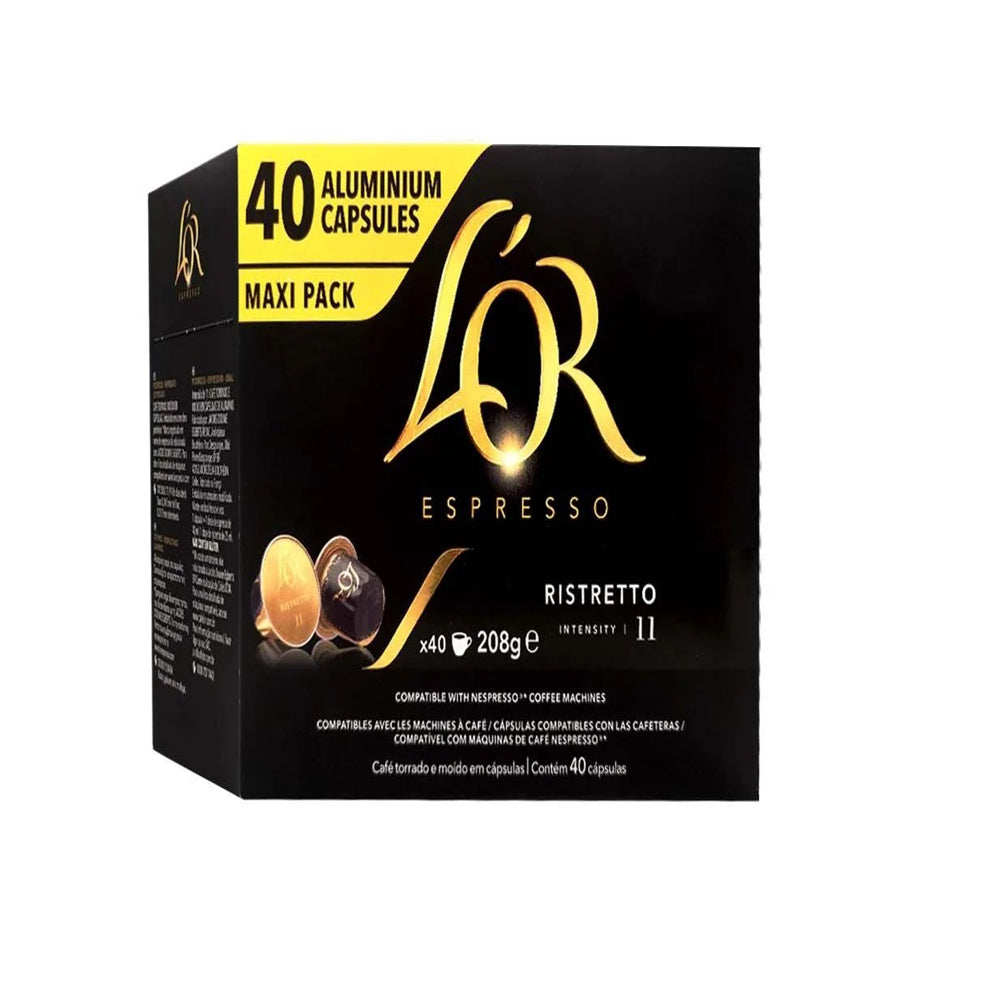 L'OR - Espresso Ristretto- Nespresso Compatible - 40 Capsules