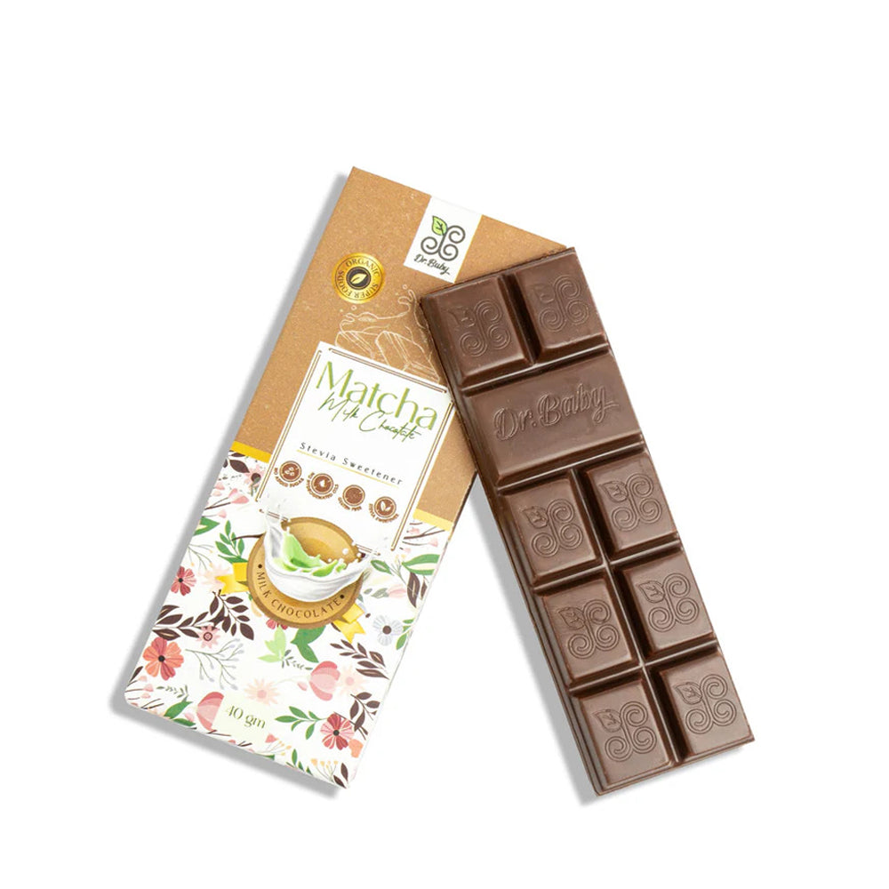 Dr.Baby - Matcha Milk Chocolate - 40g
