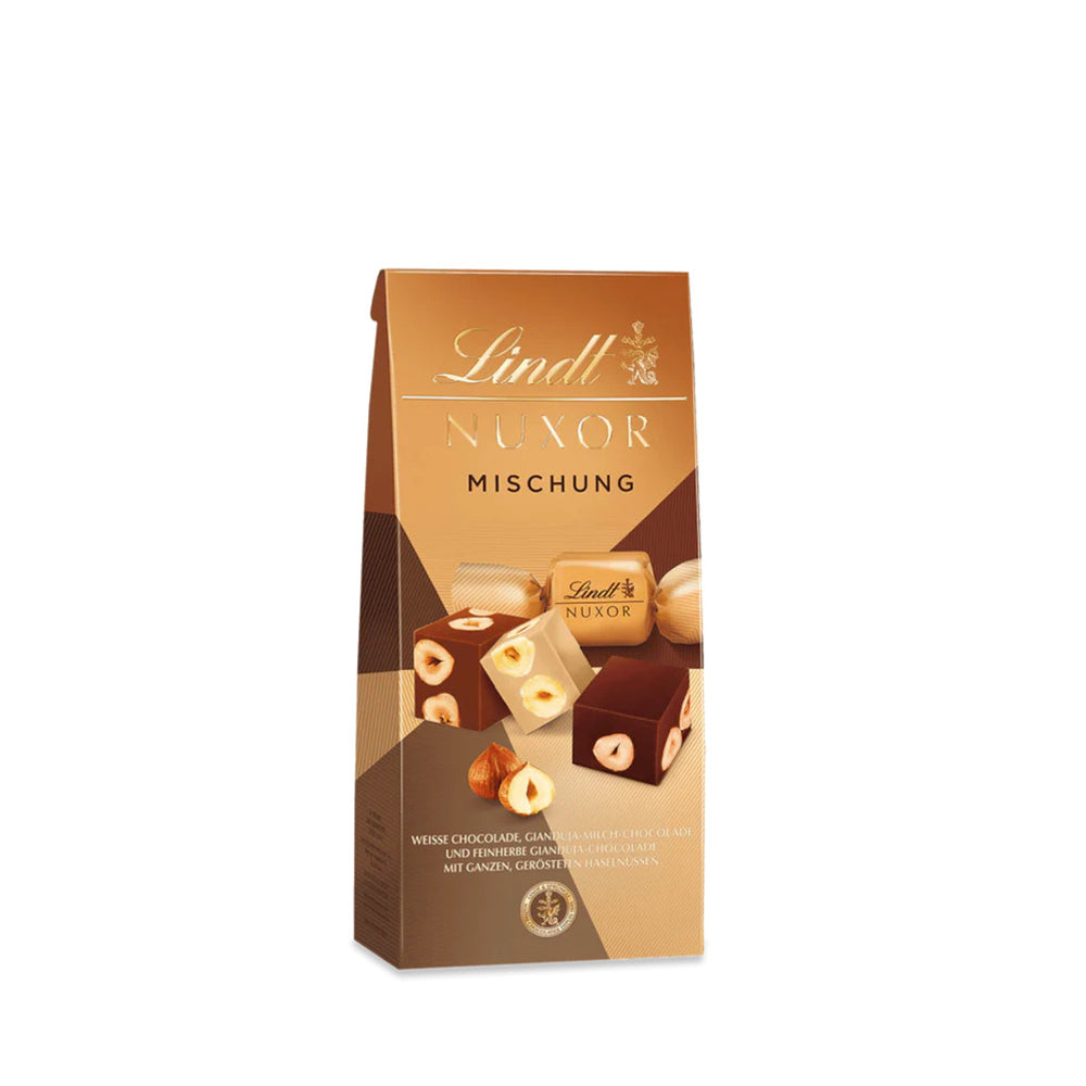 Lindt - Nuxor Milk & Dark & White Chocolate with Hazelnut - 103g