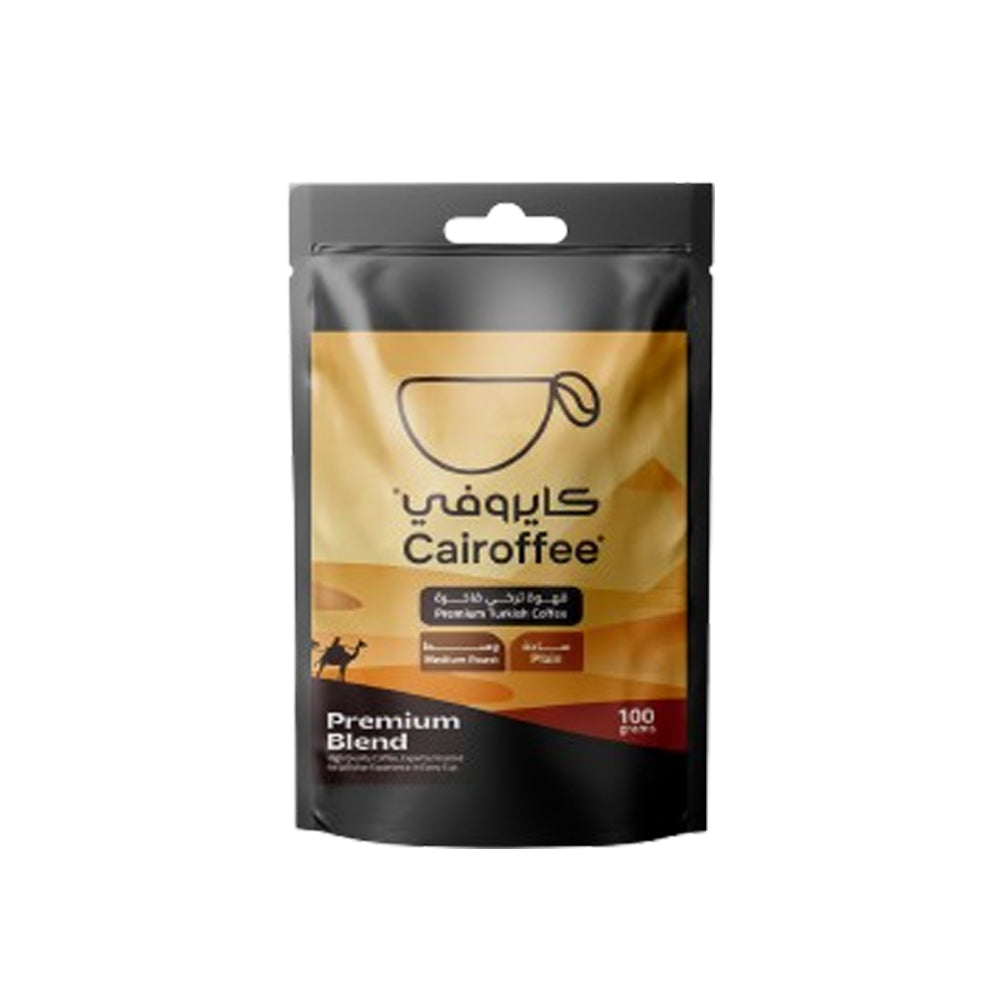Cairoffee - Premium Blend - Turkish Coffee Plain - Medium Roast - 100g