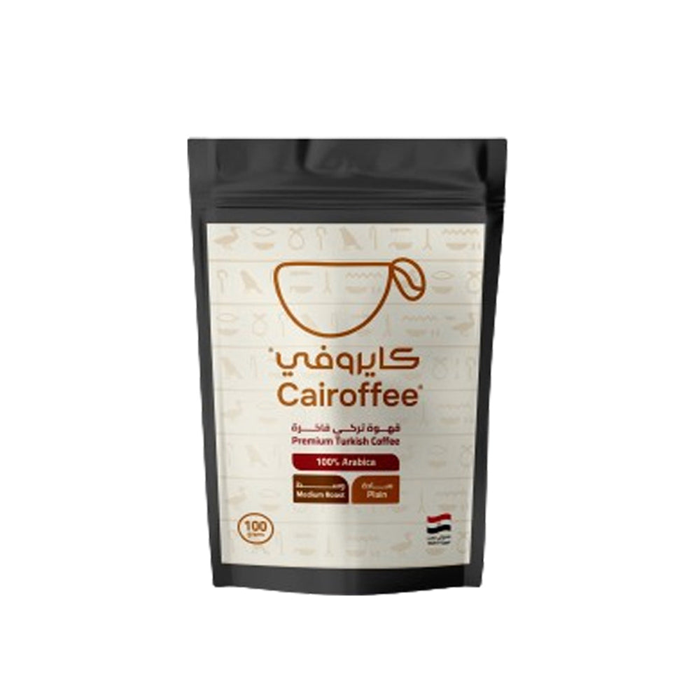 Cairoffee - 100% Arabica Turkish Coffee plain - Medium Roast - 100g