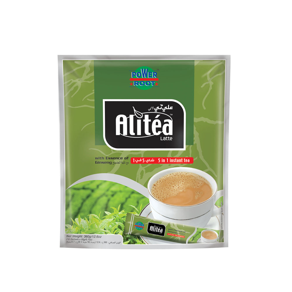 Ali Tea - Power Root with Ginseng - 5 in 1 Instant Tea - 18 sachets - 360g