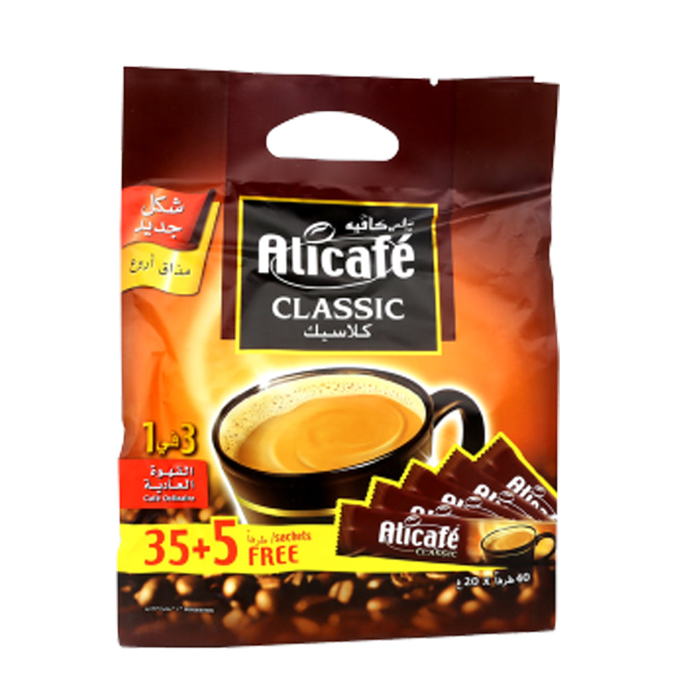 Alicafe - Instant Classic Coffee - 3 in 1 - 35+5 sachets