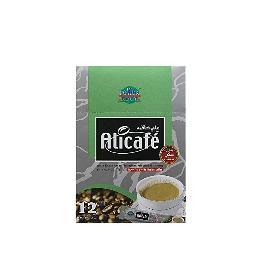 Alicafe - Instant Coffee with Tongkat Ali & Ginseng - 4 in 1 - 12 sachets