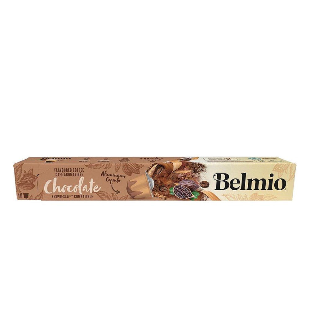 Belmio- Aluminium Nespresso Compatible - Chocolate - 10 capsules