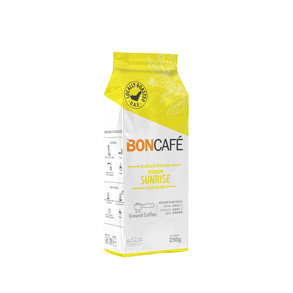 Boncafe - Ground Coffee - Premium Sunrise Classic Blend - 250g