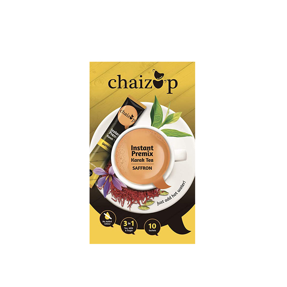 Chaizup - Karak Tea - Saffron - 10 sachets
