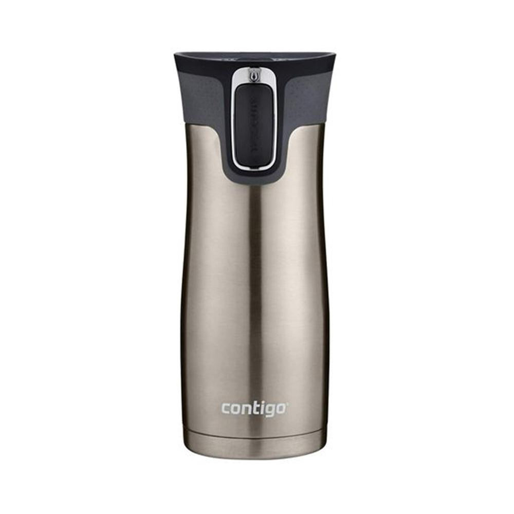 Contigo Autoseal West Loop Stainless Steel Travel Mug, 16 Oz./473 ml, Stainless Steel