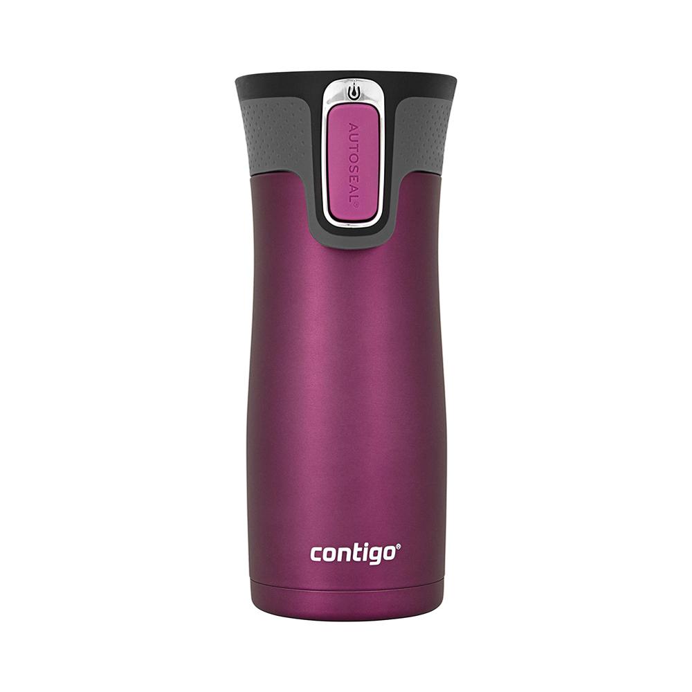 Contigo Autoseal West Loop Vacuum Insulated Stainless Steel Travel Mug - 16 oz - Latte Trans Matte