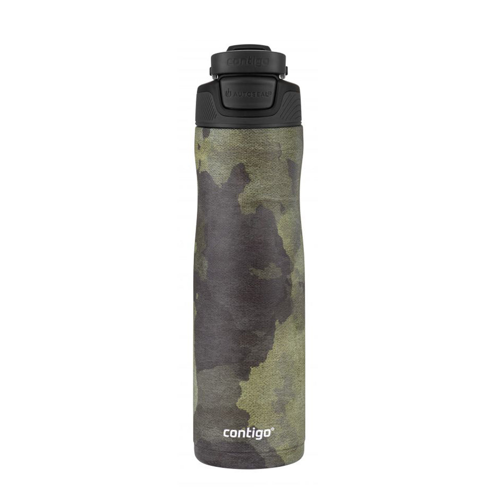 Contigo - Autoseal Chill Stainless Steel Water Bottle - 24oz/709 mL - Textured Camo