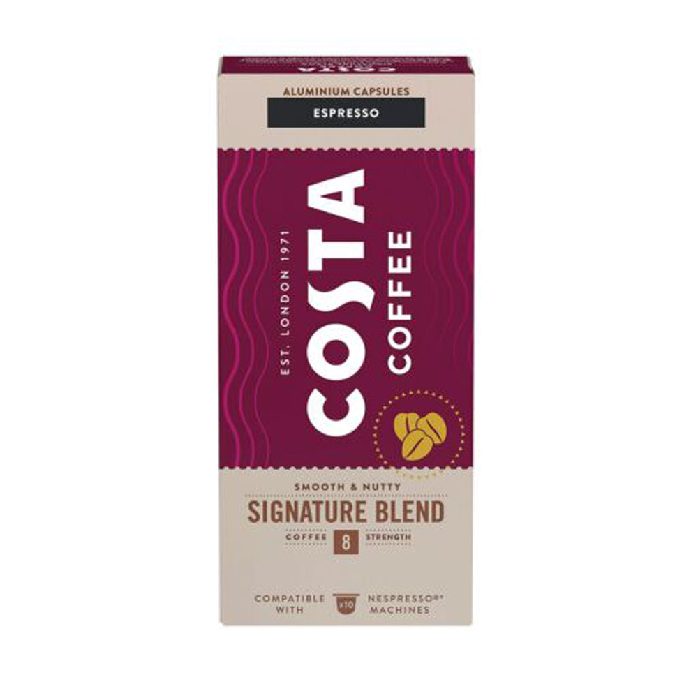 Costa Nespresso Compatible Signature Blend Espresso - 10 Caspules