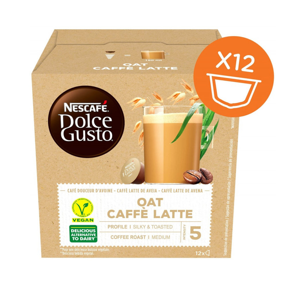 Nescafé Oat Caffé Latte - 12 Cápsulas para Dolce Gusto por 5,19 €
