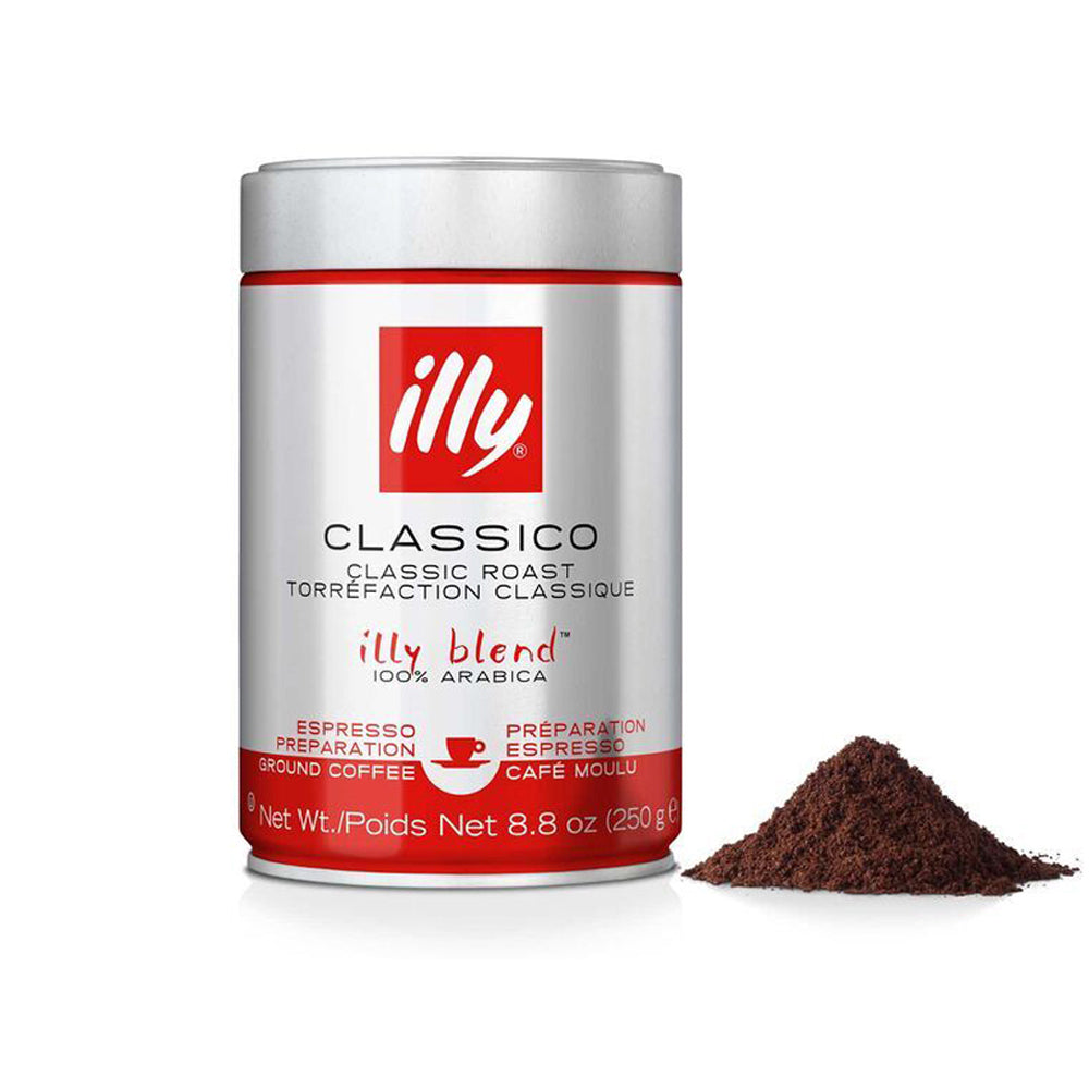 Illy Ground Coffee Espresso - Espresso Classico 250 grams