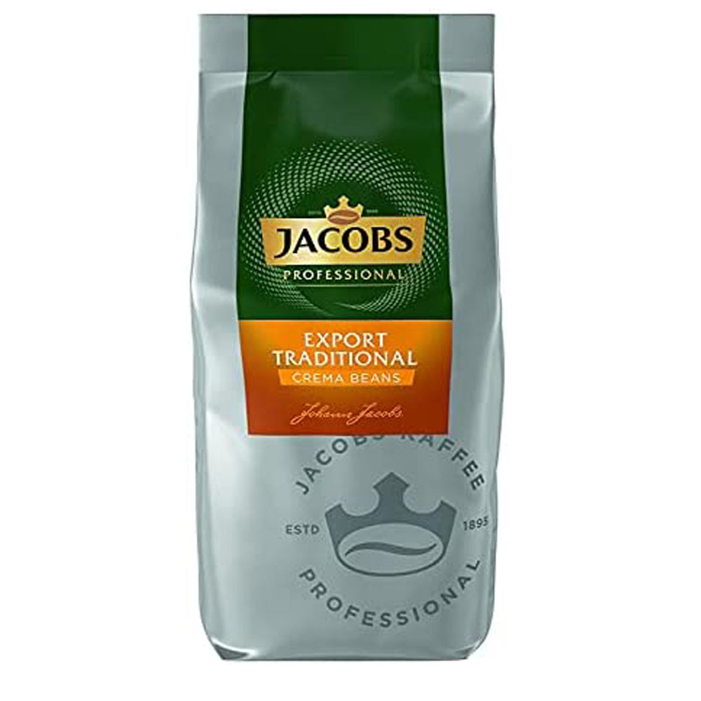 JACOBS Professional Export Traditional Crema Beans - 1 Kg