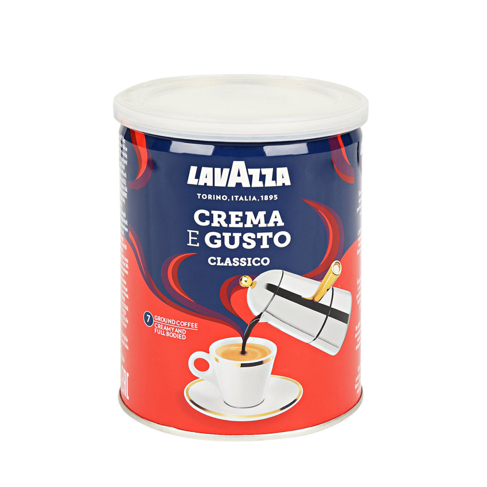 Lavazza - Espresso Italiano Classico Ground Coffee - 8x 250g