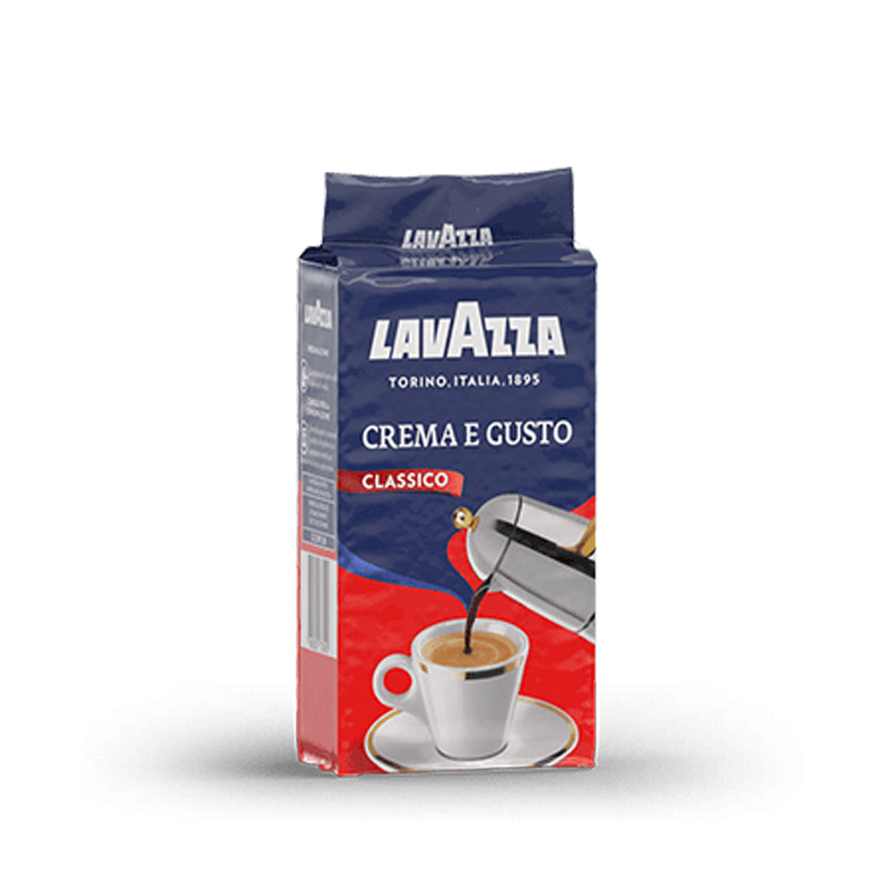 Café Lavazza Crema E Gusto Lata 250grs Grano Molido