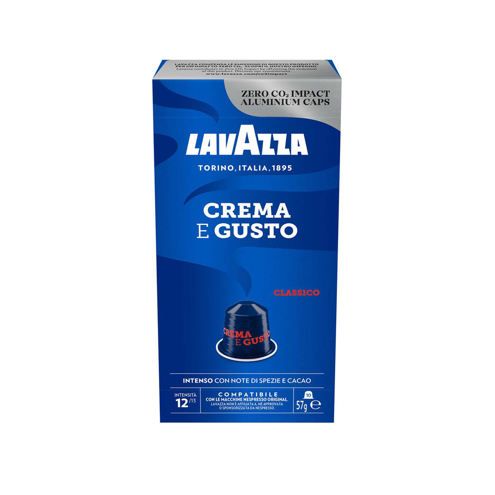Lavazza - Nespresso Compatible - Crema E Gusto Classico - 10 capsules (Expire Date 30/12/2025)