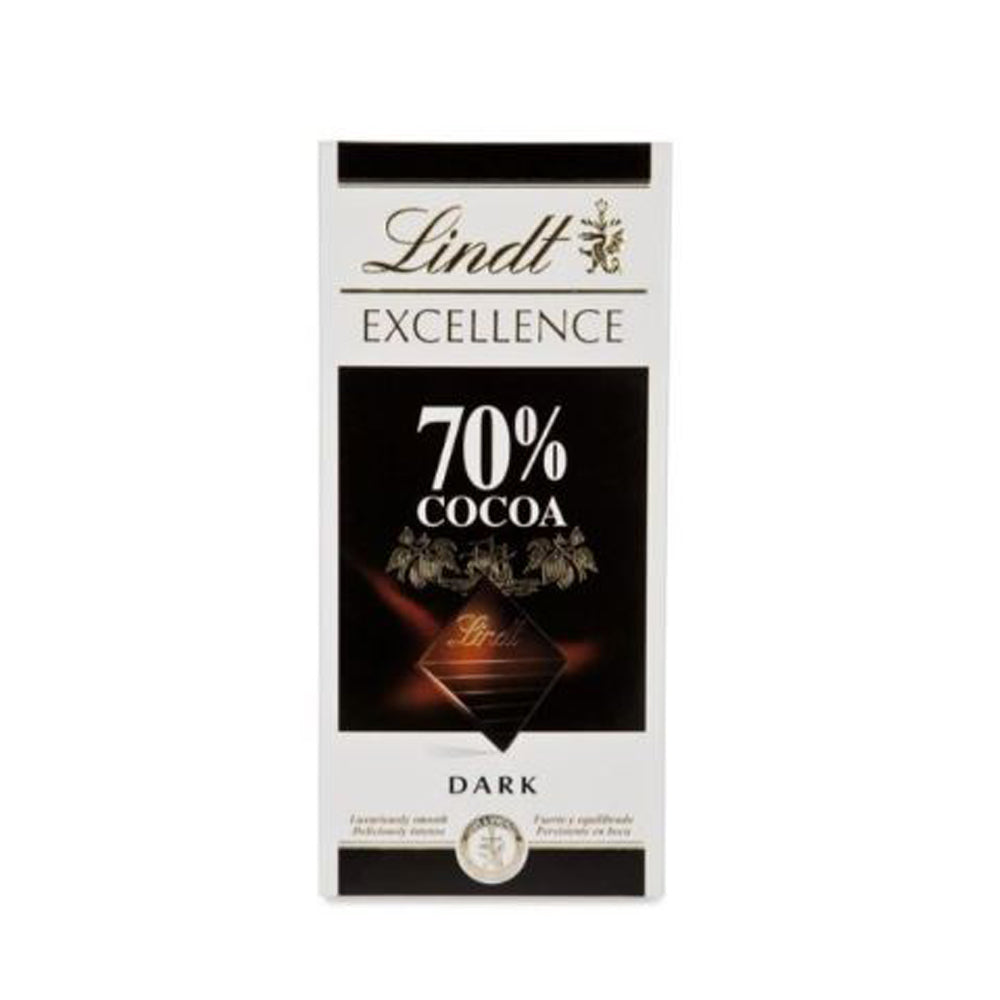 Lindt Excellence 70% Dark Chocolate - 100g
