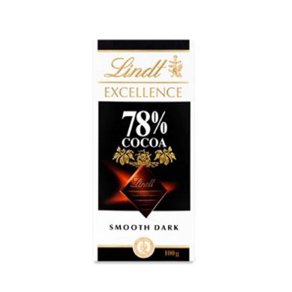 Lindt Excellence 78% Dark Chocolate -100g