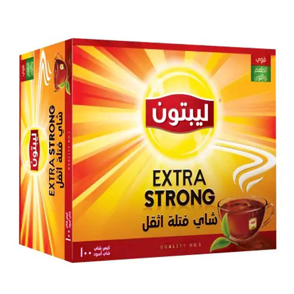 Lipton - Black - Extra Strong - 100 Tea Bags