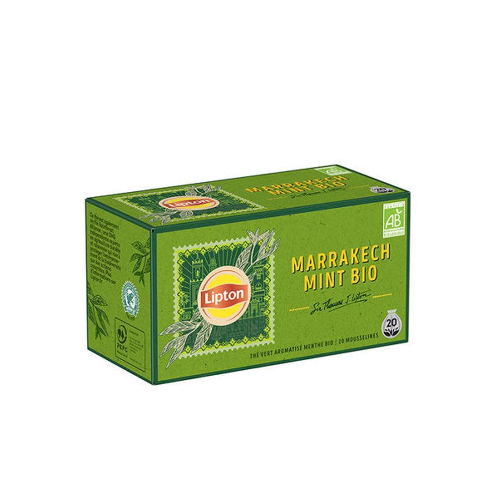 Buy Lipton Herbal Mint Green Tea Bags