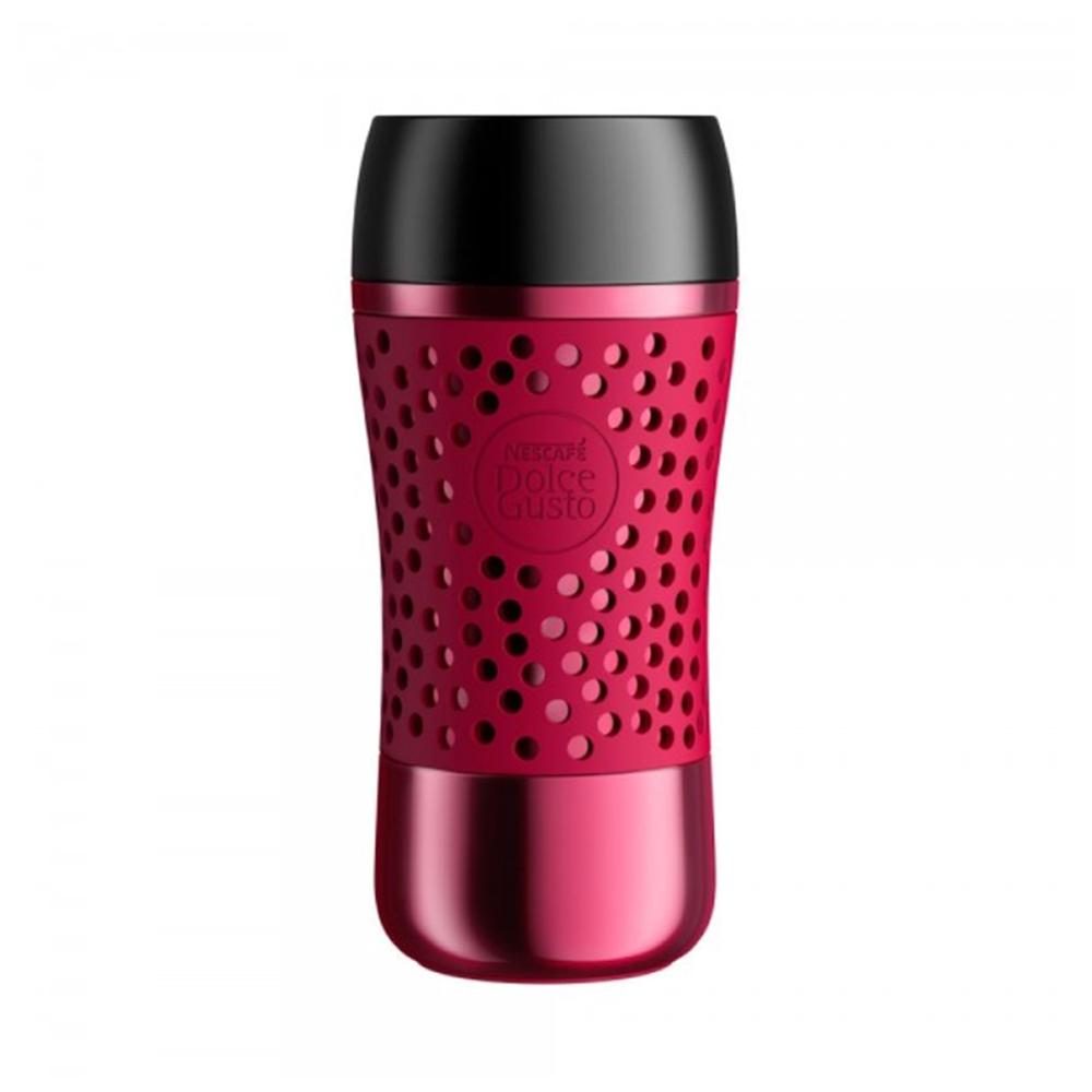 Nescafe Dolce Gusto Thermal Mug - 350 mL - Raspberry Red