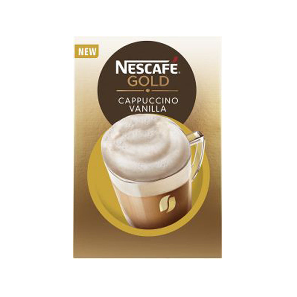 Nescafe Gold Vanilla Cappuccino Sachets - 12 Sachets – Fengany