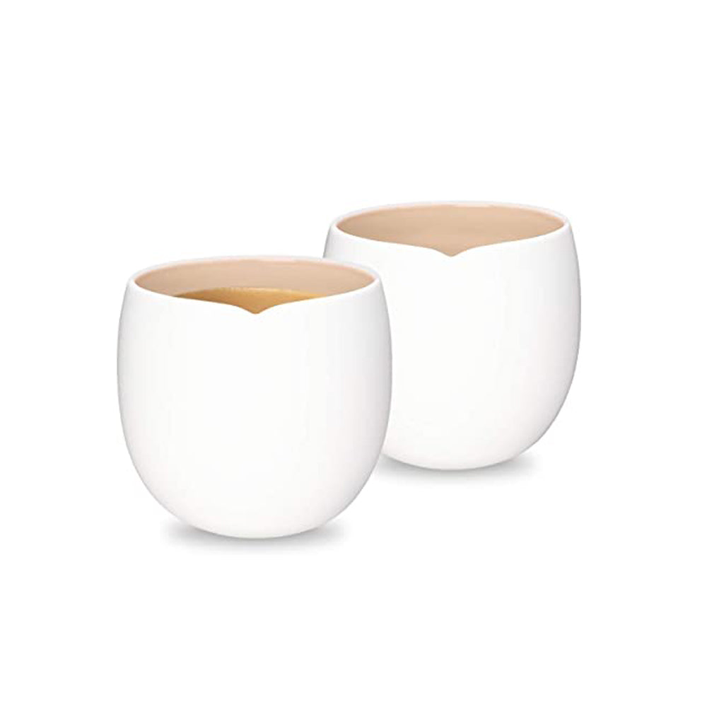 Nespresso Origin Collection 2 Espresso Coffee Cups Set, White  Porcelain, New: Cup & Saucer Sets