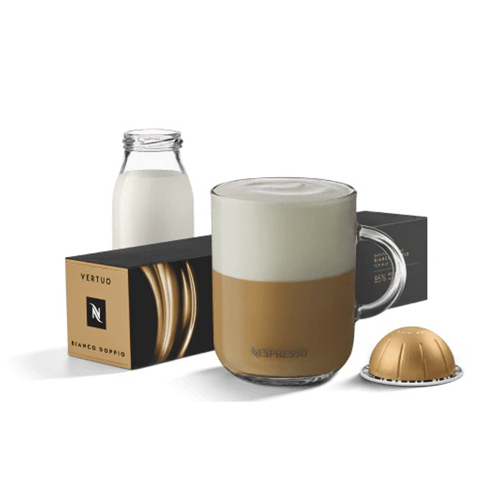 Nespresso Vertuo Compatible - Bianco Doppio - 10 capsules