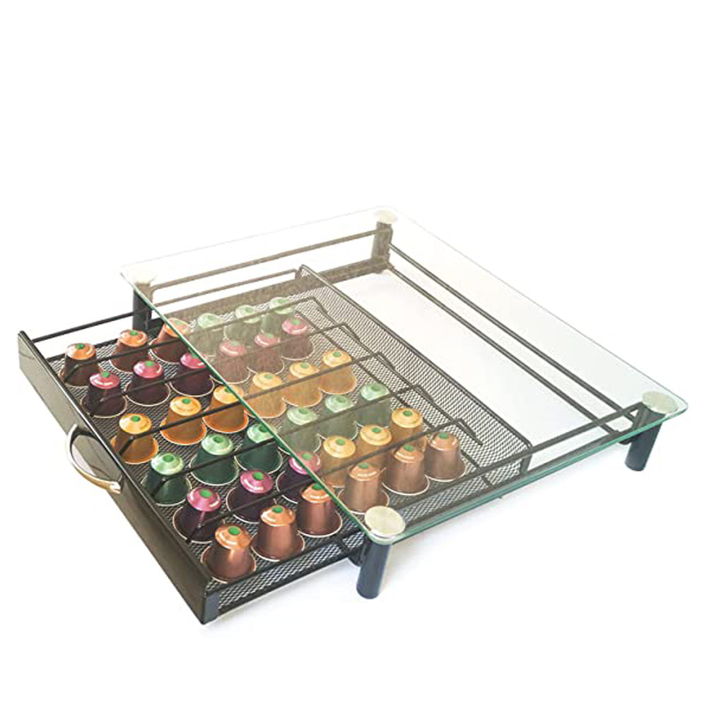 Rness - Nespresso Coffee Capsule Holder - 60 Capsules